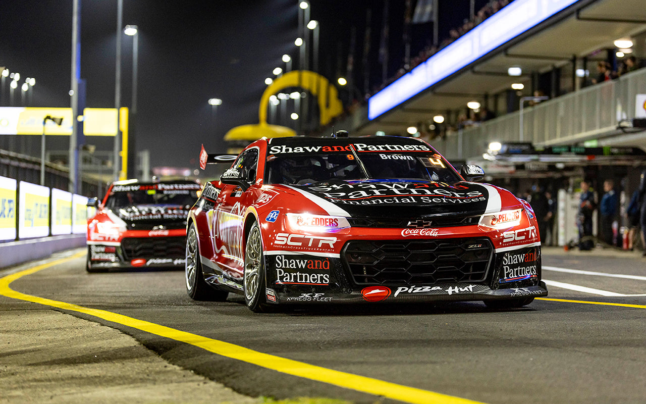Brown Podiums Under Lights in Sydney