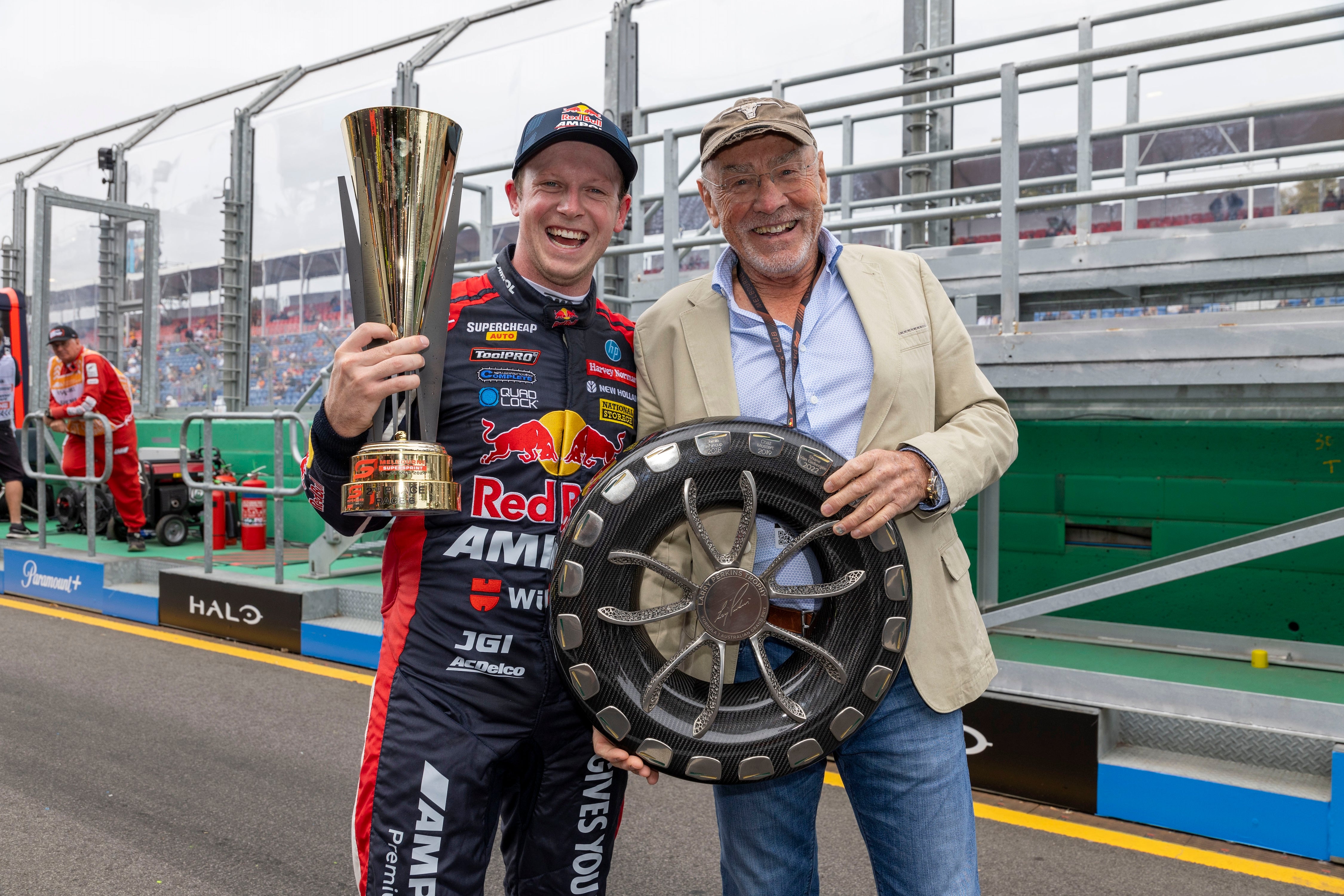 Larry Perkins Trophy winner in Melbourne 🏆