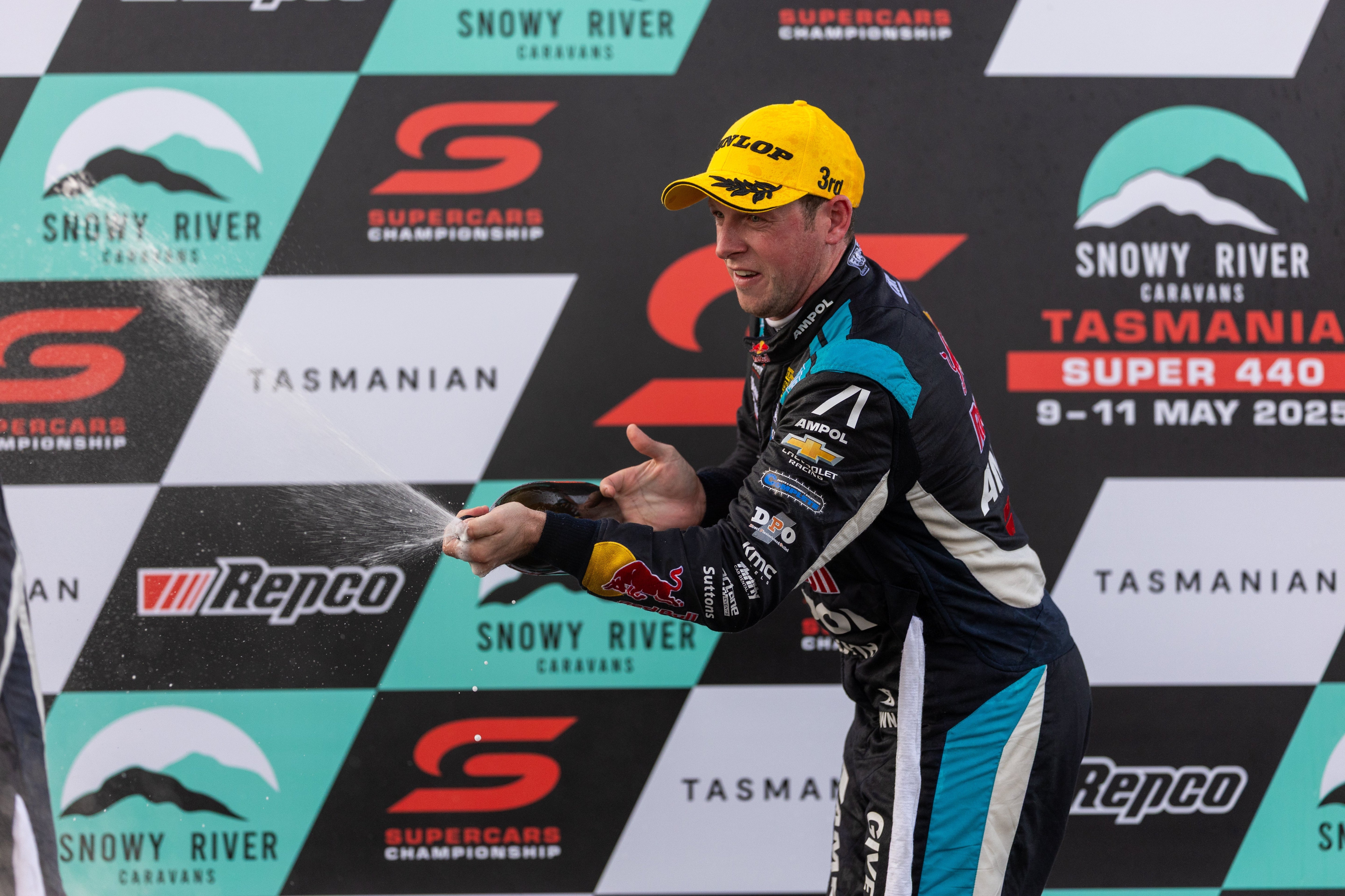 Pole & Podium for Brown in Tasmania 🥉